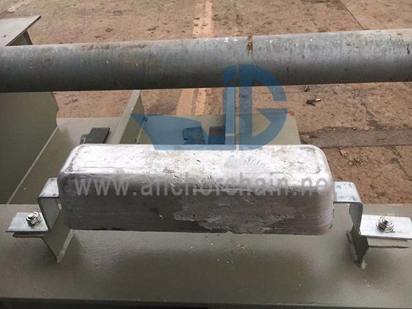 سمندری پانی کے کولنگ سسٹم کے لیے عام ایلومینیم اینوڈ
