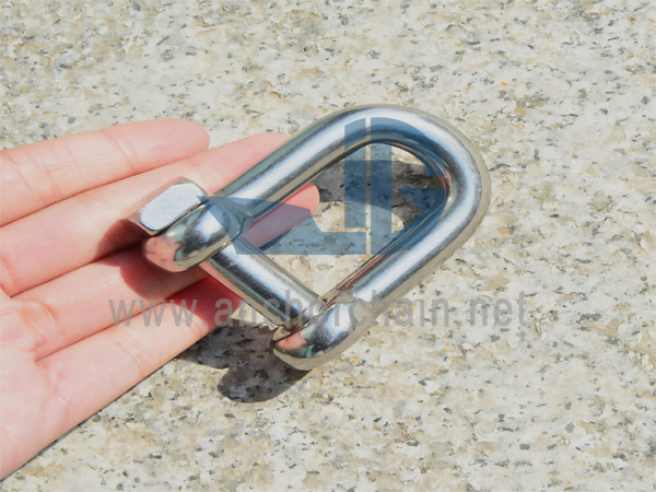 ڈی شیکل (اسکوائر ہیڈ پن کے ساتھ)، SS304 یا SS316