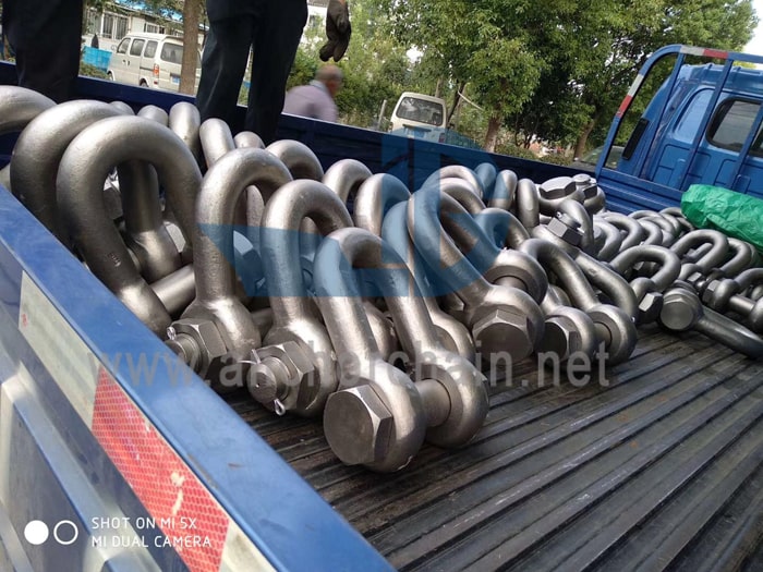 G2150 بولٹ قسم کی زنجیر کی بیڑیاں