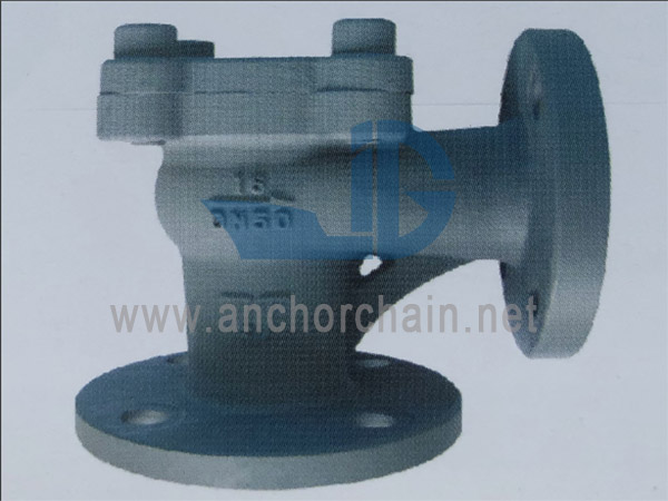 GBT 586 میرین کاسٹ اسٹیل فلینجڈ چیک والوز