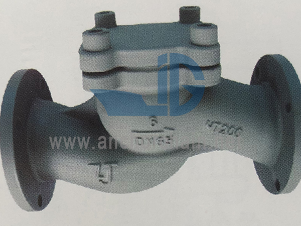 GBT 592 میرین کاسٹ آئرن فلینجڈ چیک والوز