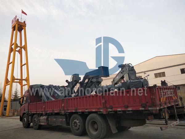 کشش ثقل الٹی بازو کی قسم Davit