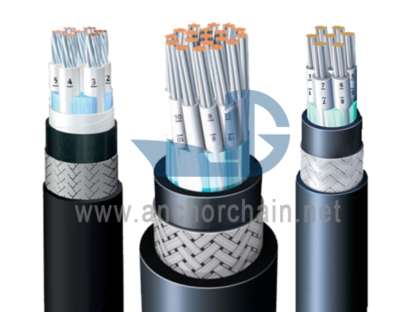 JIS C3410 بکتر بند شپ بورڈ کنٹرول کیبل