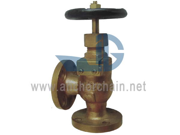 JIS F 7412 کانسی 5K سکرو ڈاؤن چیک اینگل والوز (یونین بونٹ کی قسم)