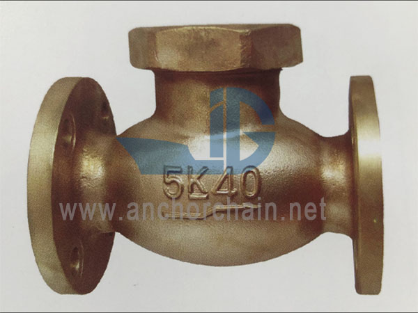 JIS F 7417 کانسی 16K لفٹ چیک گلوب والوز (یونین بونٹ کی قسم)