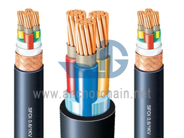 SFOI فائر ریزسٹنس شپ بورڈ پاور کیبل 0.61KV