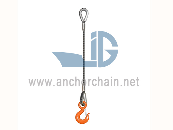 Slingle Leg spliced ​​تار رسی پھینکنا